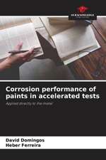 Corrosion performance of paints in accelerated tests