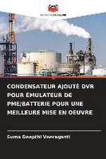 CONDENSATEUR AJOUTÉ DVR POUR ÉMULATEUR DE PME/BATTERIE POUR UNE MEILLEURE MISE EN OEUVRE