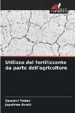 Utilizzo del fertilizzante da parte dell'agricoltore