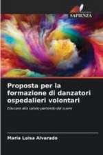 Proposta per la formazione di danzatori ospedalieri volontari