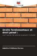 Droits fondamentaux et droit pénal :