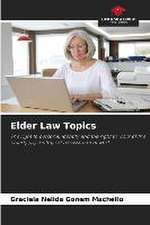 Elder Law Topics