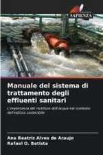 Manuale del sistema di trattamento degli effluenti sanitari