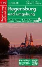 Regensburg und Umgebung, Wander - Radkarte 1 : 50 000