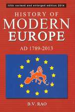 History of Modern Europe: AD 1789-2013