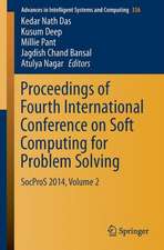 Proceedings of Fourth International Conference on Soft Computing for Problem Solving: SocProS 2014, Volume 2