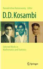 D.D. Kosambi: Selected Works in Mathematics and Statistics