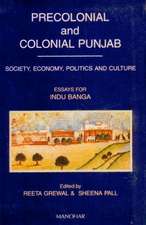 Precolonial & Colonial Punjab: Society, Economy, Politics & Culture Essays for Indu Banga