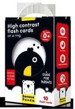 High Contrast Flash Cards on a