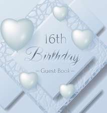 16th Birthday Guest Book