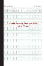 Chinese Writing Practice Book with Pinyin