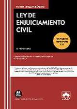 Ley de Enjuiciamiento Civil: Contiene concordancias, modificaciones resaltadas en color e índice analítico