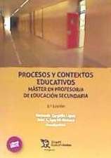 Procesos y contextos educativos : máster en profesor-a de educación secundaria