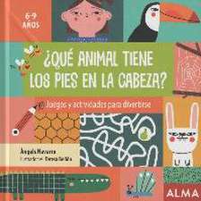 ¿Qué animal tiene los pies en la cabeza?