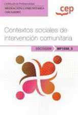 Manual de contextos sociales de intervención comunitaria