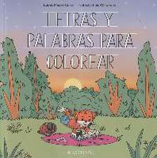 Letras y palabras para colorear