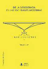 De la democracia en las sociedades modernas