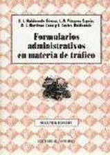 Formularios administrativos en materia de tráfico