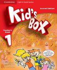 Kid's Box Level 1 Teacher's Book English for Spanish Speakers