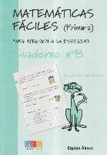 Matemáticas fáciles 8, Educación Primaria