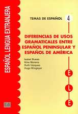 Temas de Español Gramática Contrastiva. Diferencias de Usos Gramaticales Entre Esp. Peninsular Y Esp. de América