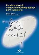 Fundamentos de campos electromagnéticos para ingeniería