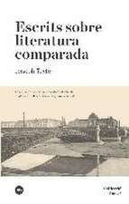 Escrits sobre literatura comparada