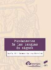 Fundamentos de las lenguas de signos