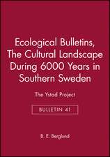 The Cultural Landscape During 6000 Years in Southern Sweden – The Ystad Project