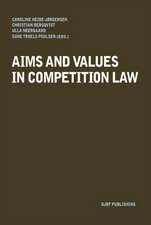 Aims and Values in Competition Law