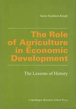 The Role of Agriculture in Economic Development