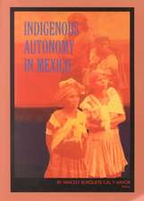 Indigenous Autonomy in Mexico