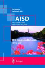 AISD Associazione Italiana per lo Studio del Dolore: XXIII Congresso Nazionale