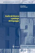 Analisi del discorso e patologia del linguaggio