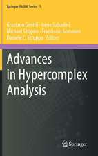 Advances in Hypercomplex Analysis