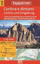 Wanderkarte Cortina und Umgebung 1 : 35.000