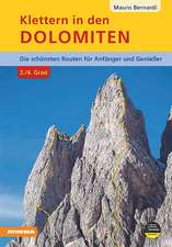 Klettern in den Dolomiten im 3. und 4. Grad