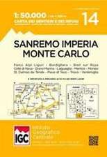 San Remo Imp1:50 000 Wanderkarte 14