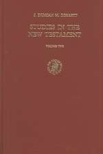 Studies in the New Testament, Volume 2 Midrash in Action and as a Literary Device