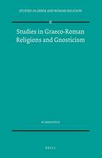 Studies in Graeco-Roman Religions and Gnosticism