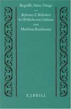 Begriffe, Sätze, Dinge: Referenz und Wahrheit bei Wilhelm von Ockham