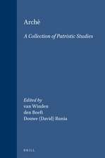 Archè: A Collection of Patristic Studies