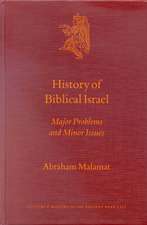 History of Biblical Israel: Major Problems and Minor Issues