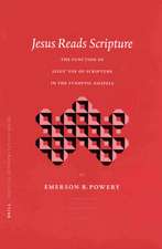 Jesus Reads Scripture: The Function of Jesus' Use of Scripture in the Synoptic Gospels