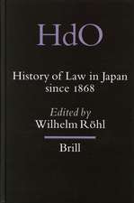 History of Law in Japan since 1868