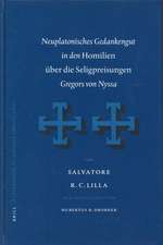 Neuplatonisches Gedankengut in den <i>Homilien über die Seligpreisungen</i> Gregors von Nyssa