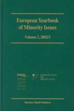 European Yearbook of Minority Issues, Volume 2 (2002/2003)