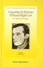 Expanding the Horizons of Human Rights Law: New Authors, New Themes