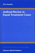 Judicial Review in Equal Treatment Cases