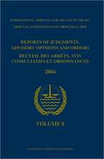 Reports of Judgments, Advisory Opinions and Orders / Recueil des arrêts, avis consultatifs et ordonnances, Volume 8 (2004)